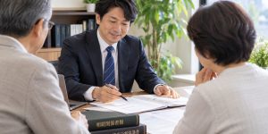 相続手続きに関する打ち合わせのイメージ